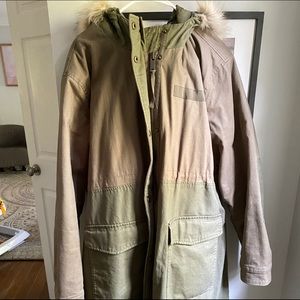 Gap Maternity Hooded Coat